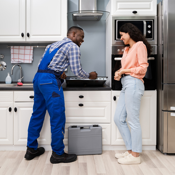 can you provide an estimate for cooktop repair before beginning any work in Oregon-Nashua IL